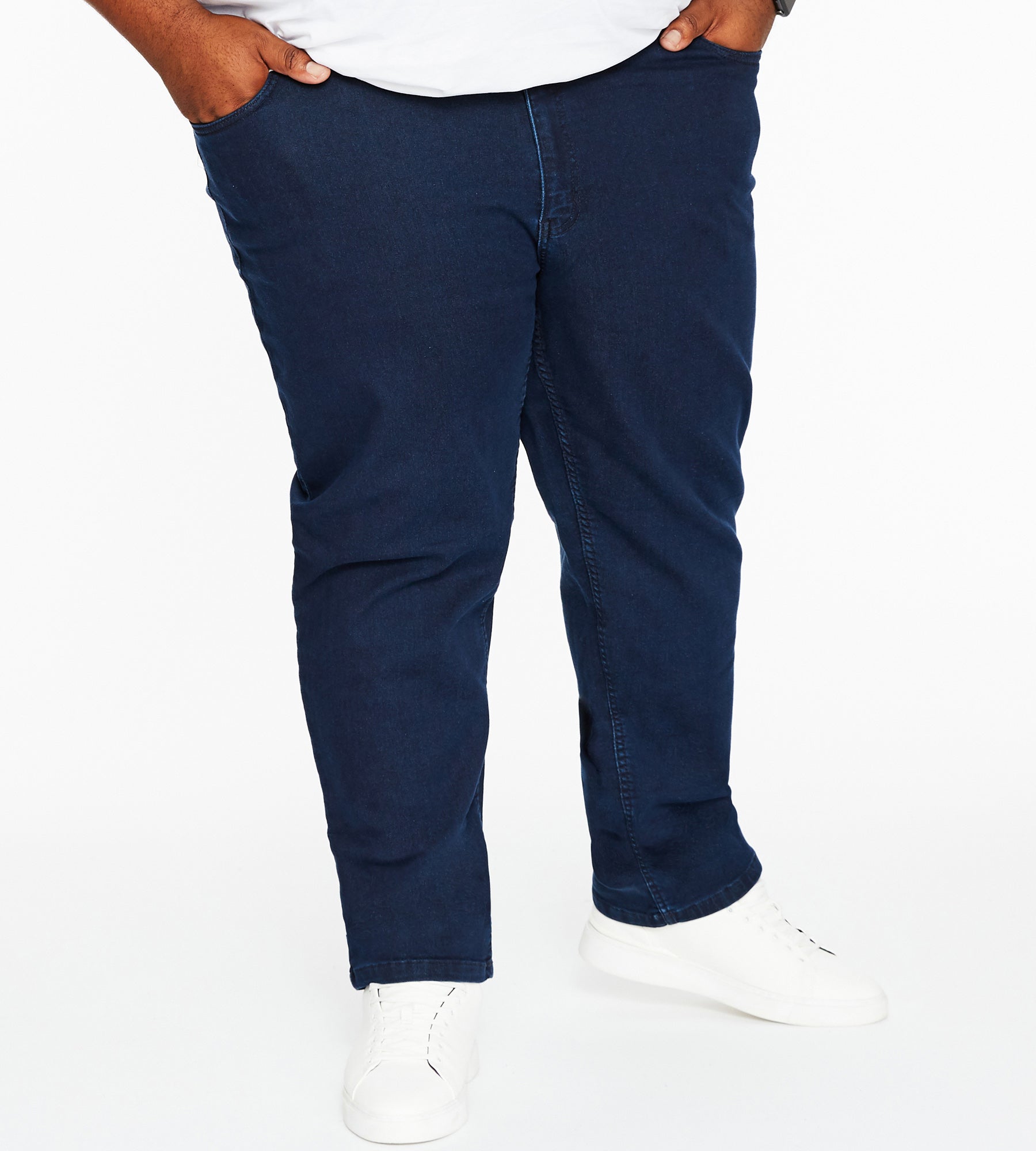 Straight Fit Knit Jeans – George Richards