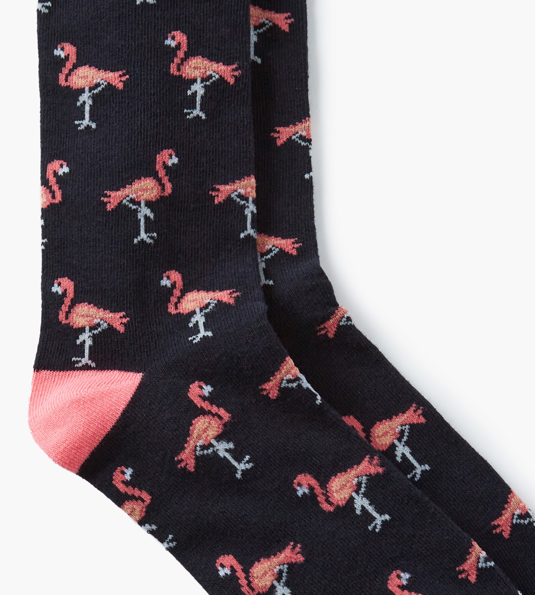 Flamingo Anti Skid Socks (Pack of 2 Pairs)
