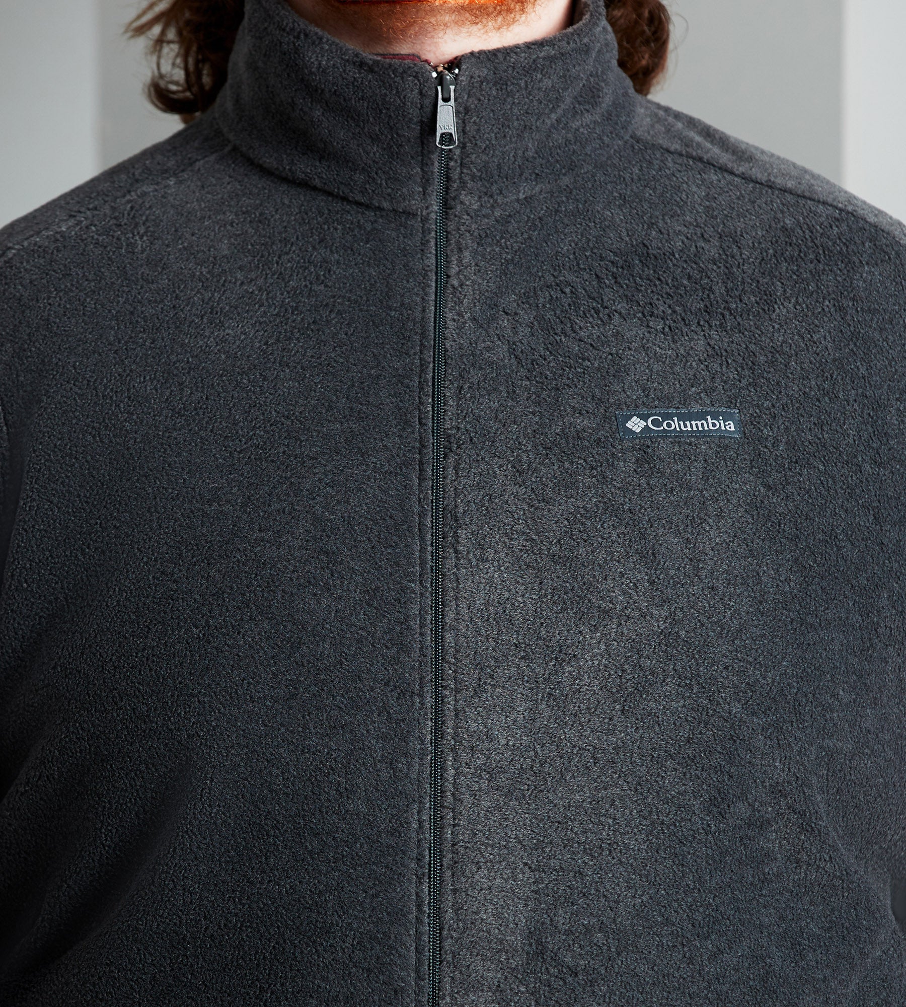   Essentials Men's Full-Zip Polar Fleece Vest (Available  in Big & Tall), Charcoal Heather, X-Small : Clothing, Shoes & Jewelry