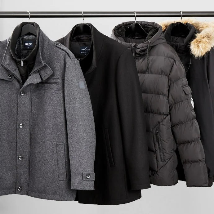 Shop Men's Big & Tall Outerwear Online | Winter Coats & Jackets | George Richards | Canada